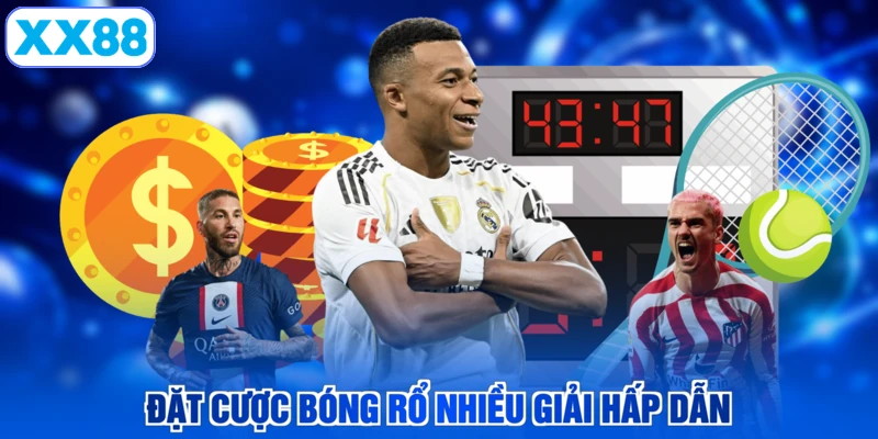 Đặt cược bóng rổ nhiều giải hấp dẫn