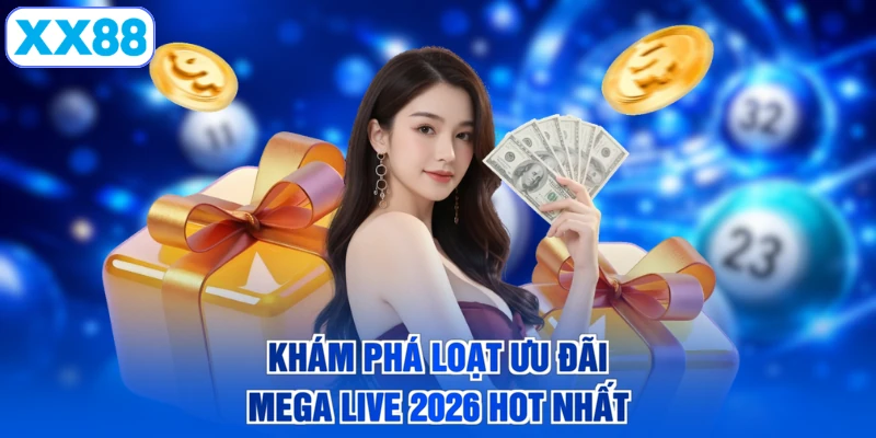 Khám phá loạt ưu đãi Mega Live 2026 hot nhất
