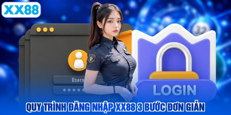 Quy trình đăng nhập XX88 3 bước đơn giản